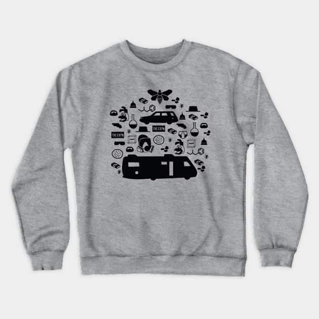 Breaking Bad Lore Crewneck Sweatshirt by Zen Cosmos Official